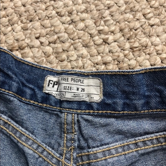 Free people denim shorts - Picture 5 of 5